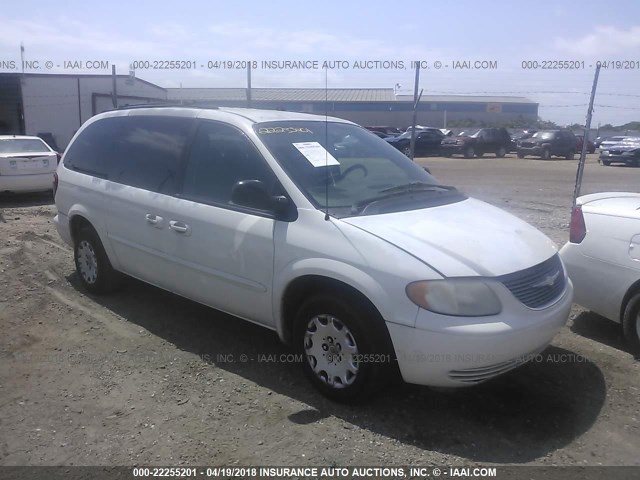 2C4GP44322R635042 - 2002 CHRYSLER TOWN & COUNTRY LX WHITE photo 1