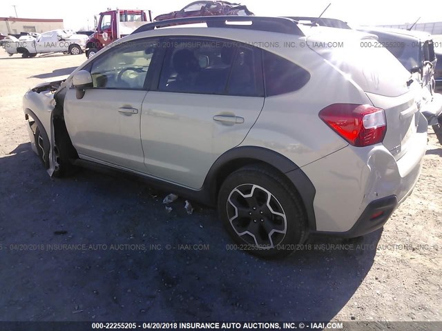 JF2GPAWCXE8338680 - 2014 SUBARU XV CROSSTREK 2.0 PREMIUM GRAY photo 3