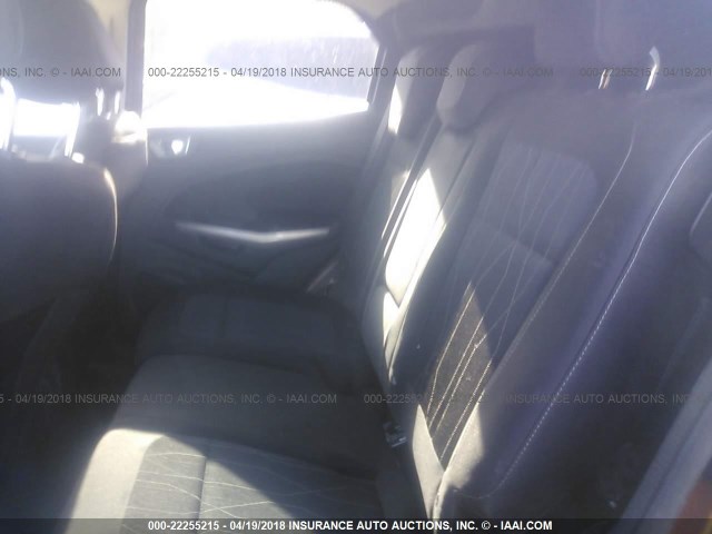 MAJ3P1TE1JC162327 - 2018 FORD ECOSPORT SE ORANGE photo 8