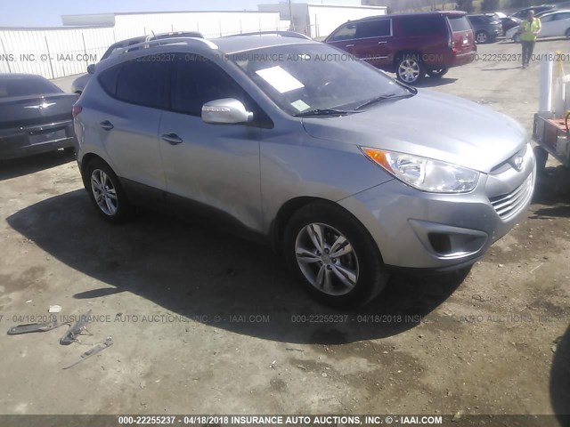 KM8JU3AC5CU340451 - 2012 HYUNDAI TUCSON GLS/LIMITED GRAY photo 1