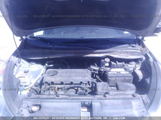 KM8JU3AC5CU340451 - 2012 HYUNDAI TUCSON GLS/LIMITED 灰色 照片 10