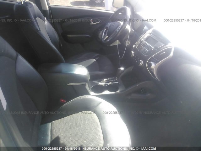 KM8JU3AC5CU340451 - 2012 HYUNDAI TUCSON GLS/LIMITED 灰色 照片 5