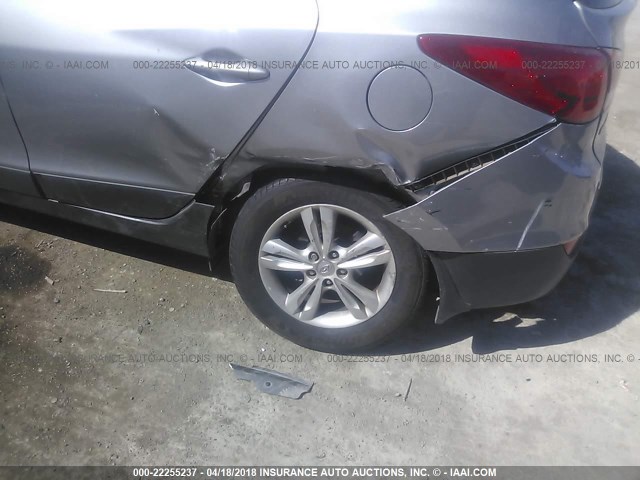 KM8JU3AC5CU340451 - 2012 HYUNDAI TUCSON GLS/LIMITED 灰色 照片 6