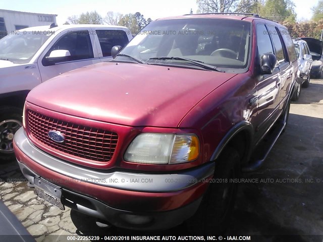 1FMRU1667YLB72545 - 2000 FORD EXPEDITION XLT RED photo 6