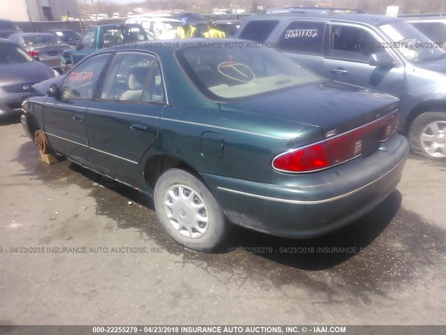 2G4WS52M9X1630921 - 1999 BUICK CENTURY CUSTOM GREEN photo 3