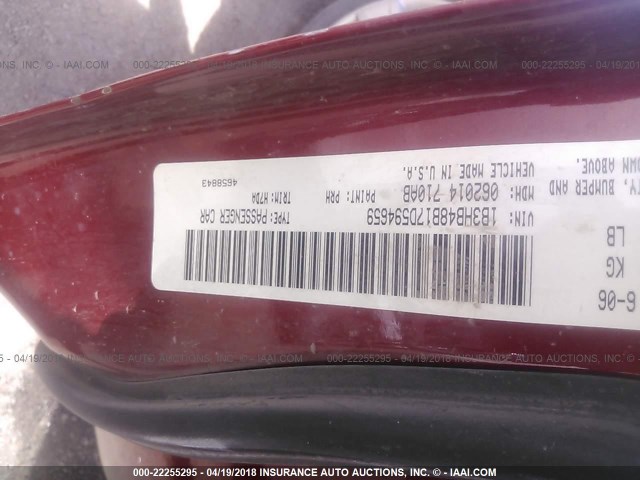 1B3HB48B17D594659 - 2007 DODGE CALIBER SXT RED photo 9