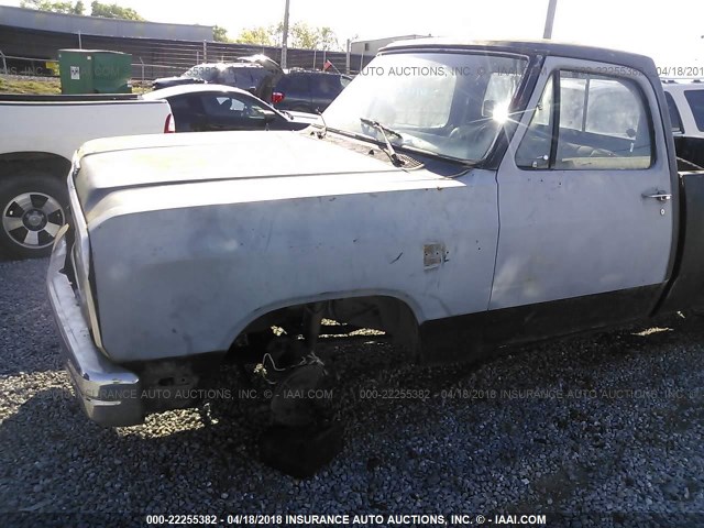 1B7HW04YXJS663552 - 1988 DODGE W-SERIES W100 GRAY photo 6