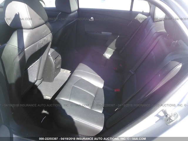 1G1ZE5EB2AF135715 - 2010 CHEVROLET MALIBU LTZ 银色 照片 8