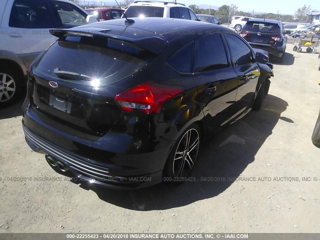 1FADP3L98GL234538 - 2016 FORD FOCUS ST BLACK photo 4