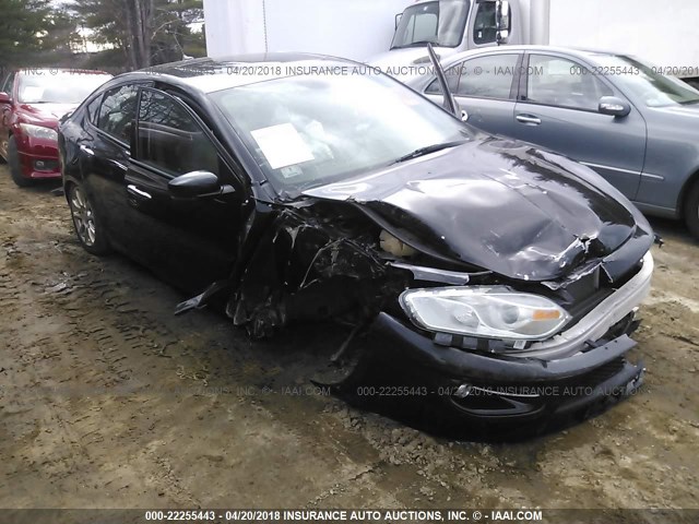 1C3CDFCH9DD334312 - 2013 DODGE DART LIMITED/R/T BLACK photo 1