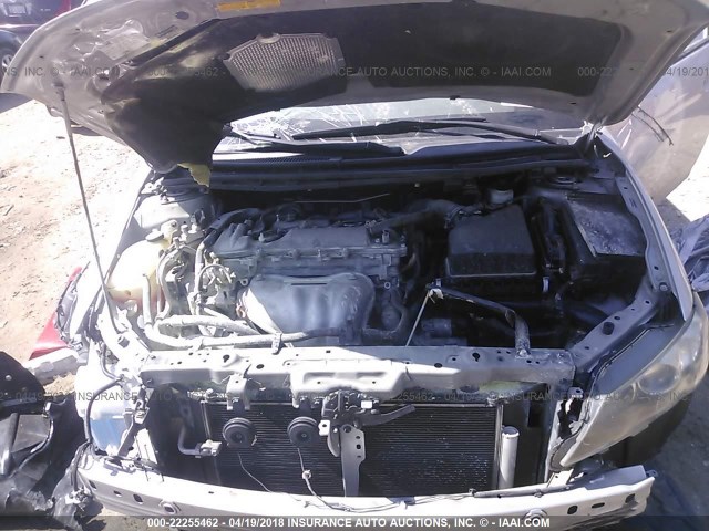 JTKJF5C75B3018349 - 2011 TOYOTA SCION TC 银色 照片 10