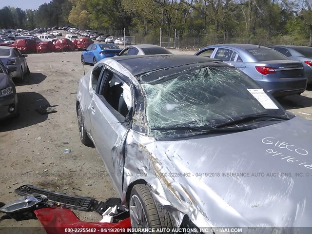 JTKJF5C75B3018349 - 2011 TOYOTA SCION TC 银色 照片 6