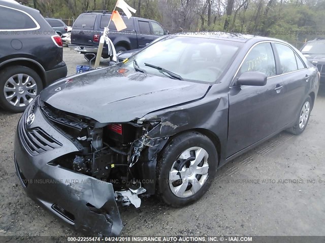 4T4BE46K88R021193 - 2008 TOYOTA CAMRY CE/LE/XLE/SE BLACK photo 2