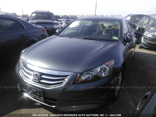 1HGCP2F46BA025403 - 2011 HONDA ACCORD LXP GRAY photo 2