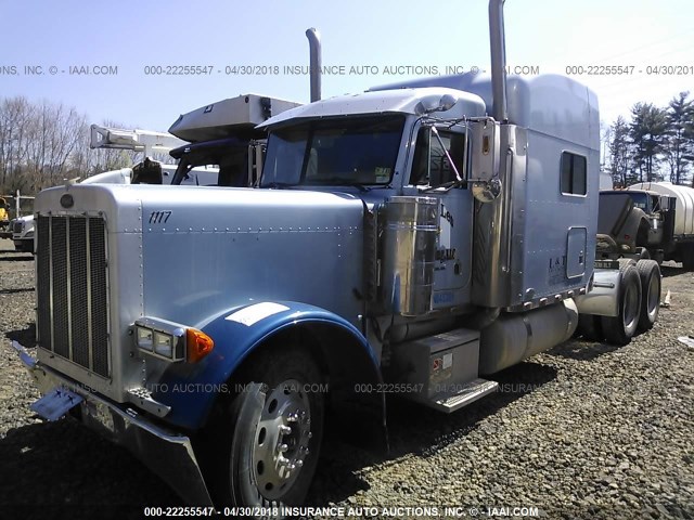 1XP5DB9X05N845381 - 2005 PETERBILT 379 BLUE photo 2