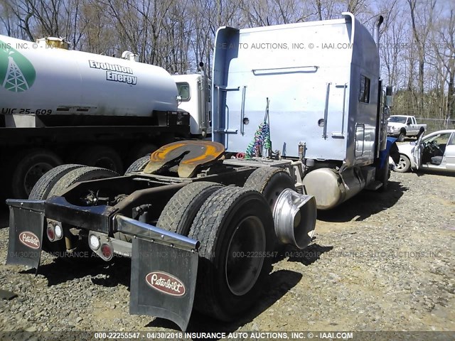 1XP5DB9X05N845381 - 2005 PETERBILT 379 BLUE photo 4