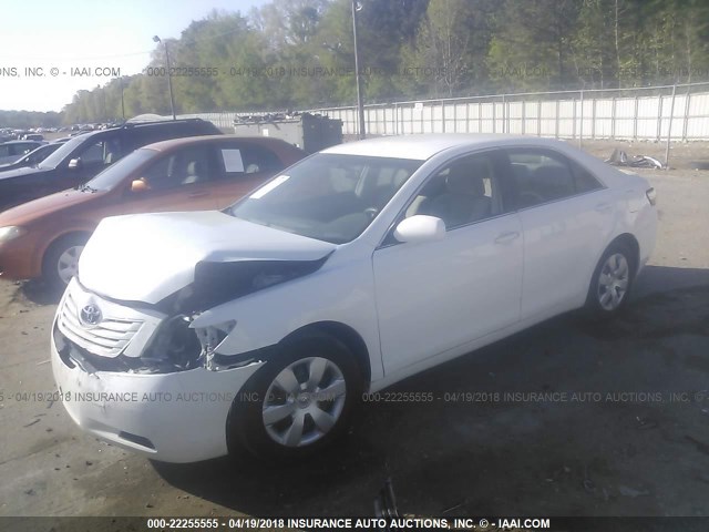 4T1BE46K39U862785 - 2009 TOYOTA CAMRY SE/LE/XLE WHITE photo 2