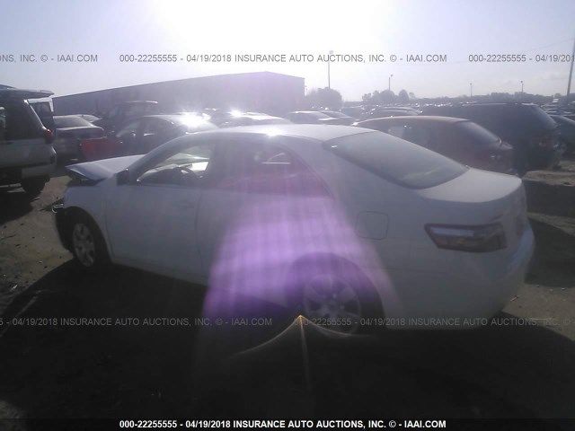 4T1BE46K39U862785 - 2009 TOYOTA CAMRY SE/LE/XLE WHITE photo 3