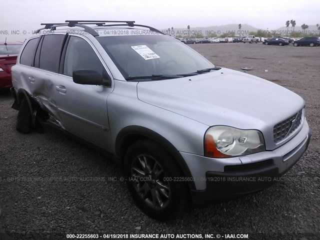 YV1CZ852051200867 - 2005 VOLVO XC90 V8 SILVER photo 1