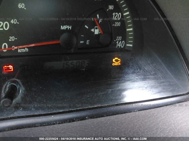 4T1BE32K82U036651 - 2002 TOYOTA CAMRY LE/XLE/SE მუქწითელი ფოტო 7