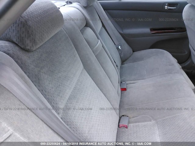 4T1BE32K82U036651 - 2002 TOYOTA CAMRY LE/XLE/SE მუქწითელი ფოტო 8