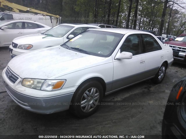4T1BG22K71U808415 - 2001 TOYOTA CAMRY CE/LE/XLE 白色 照片 2