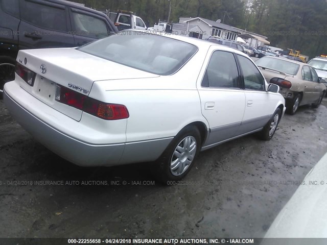 4T1BG22K71U808415 - 2001 TOYOTA CAMRY CE/LE/XLE 白色 照片 4