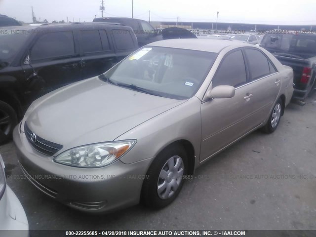 4T1BE30K44U275930 - 2004 TOYOTA CAMRY LE/XLE/SE 金色 照片 2