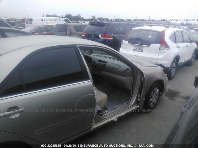 4T1BE30K44U275930 - 2004 TOYOTA CAMRY LE/XLE/SE 金色 照片 6