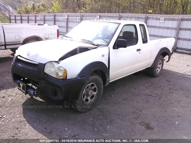 1N6DD26T94C405052 - 2004 NISSAN FRONTIER KING CAB XE WHITE photo 2