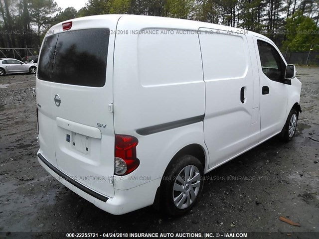 3N6CM0KNXHK697950 - 2017 NISSAN NV200 2.5S/2.5SV WHITE photo 4