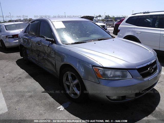 5NPEU46F18H301033 - 2008 HYUNDAI SONATA SE/LIMITED GRAY photo 6