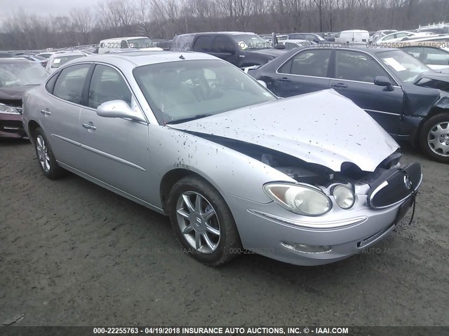 2G4WE567951247912 - 2005 BUICK LACROSSE CXS SILVER photo 1