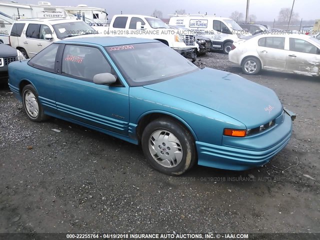 1G3WH15M2RD300651 - 1994 OLDSMOBILE CUTLASS SUPREME S TURQUOISE photo 1