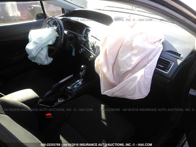 2HGFB2F67DH529220 - 2013 HONDA CIVIC HF ყავისფერი ფოტო 5