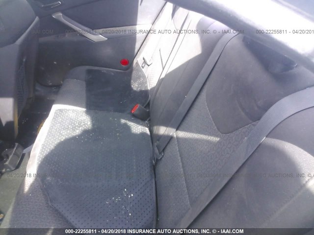 1G2ZF57B184129383 - 2008 PONTIAC G6 VALUE LEADER/BASE Dark Blue photo 8