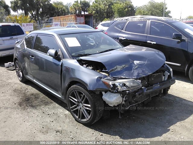 JTKJF5C70C3033844 - 2012 TOYOTA SCION TC 灰色 照片 1