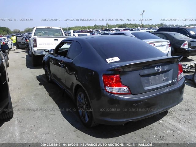 JTKJF5C70C3033844 - 2012 TOYOTA SCION TC 灰色 照片 3