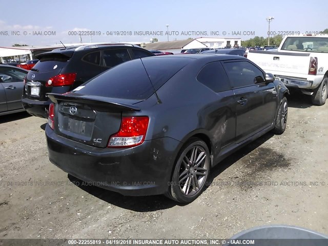 JTKJF5C70C3033844 - 2012 TOYOTA SCION TC 灰色 照片 4