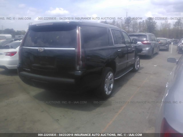 1GYS4HKJXJR102480 - 2018 CADILLAC ESCALADE ESV LUXURY BLACK photo 4