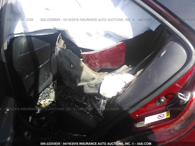 4T1BF1FK4FU928476 - 2015 TOYOTA CAMRY LE/XLE/SE/XSE RED photo 8