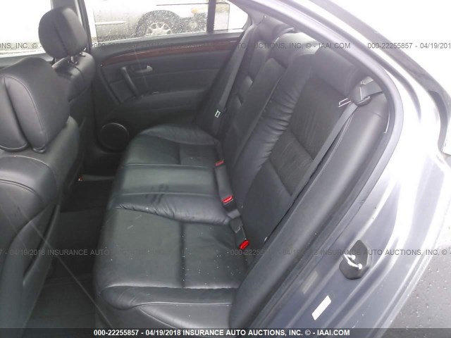 JH4KB16555C002505 - 2005 ACURA RL GRAY photo 8