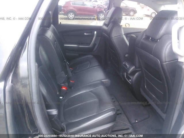 1GKER23748J274585 - 2008 GMC ACADIA SLT-1 Negro foto 8