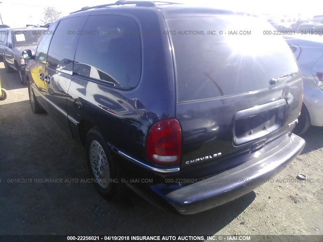 1C4GP64L6VB253739 - 1997 CHRYSLER TOWN & COUNTRY LXI BLUE photo 3