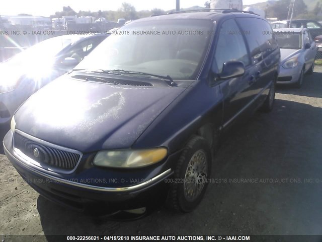 1C4GP64L6VB253739 - 1997 CHRYSLER TOWN & COUNTRY LXI BLUE photo 6