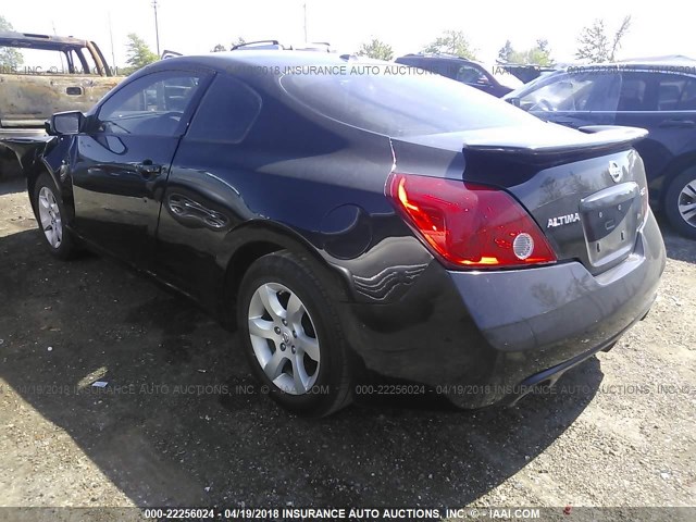 1N4AL24E18C281612 - 2008 NISSAN ALTIMA 2.5S BLACK photo 3