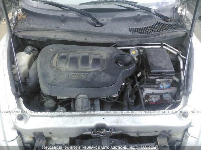 3GNDA13D16S514225 - 2006 CHEVROLET HHR LS ვერცხლისფერი ფოტო 10