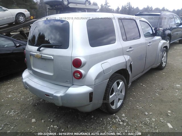 3GNDA13D16S514225 - 2006 CHEVROLET HHR LS ვერცხლისფერი ფოტო 4