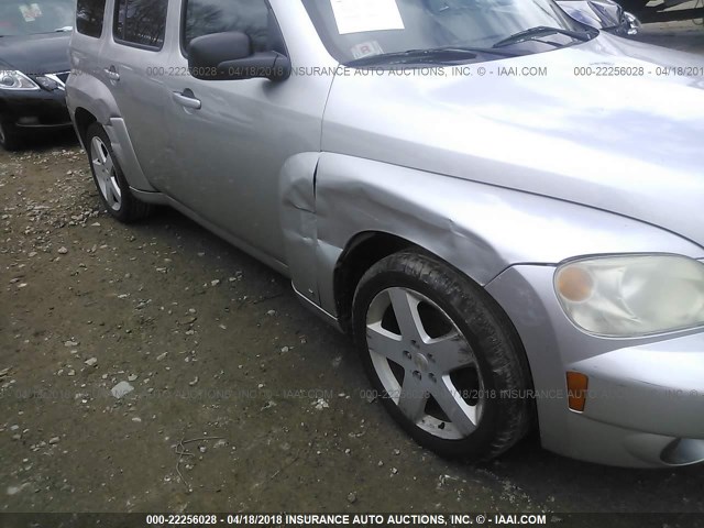 3GNDA13D16S514225 - 2006 CHEVROLET HHR LS ვერცხლისფერი ფოტო 6