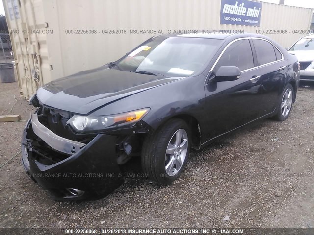 JH4CU2F69DC010618 - 2013 ACURA TSX TECH Dark Blue photo 2